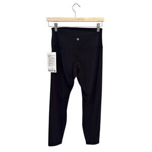 NEW / Authentic Lululemon Align High-Rise Pant 25" Black Women's Size 8